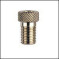 Weldtite Products Limited Presta/Woods Adaptor EACH Silver/Brass