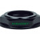 Aheadset Cover Threaded 1&quot; THREADED Black
