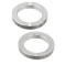 Wheel Manufacturing Outer Ring Spacers 0.6MM Silver