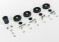 Brompton Bicycle Ltd Rollers + Fitt R Type Set C-LINE R TYPE Black
