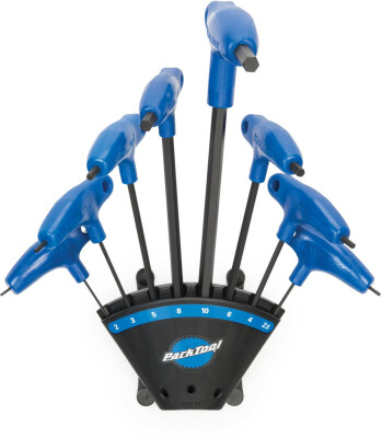 Park Tools P-Handled Hex Set W/Wall Mnt