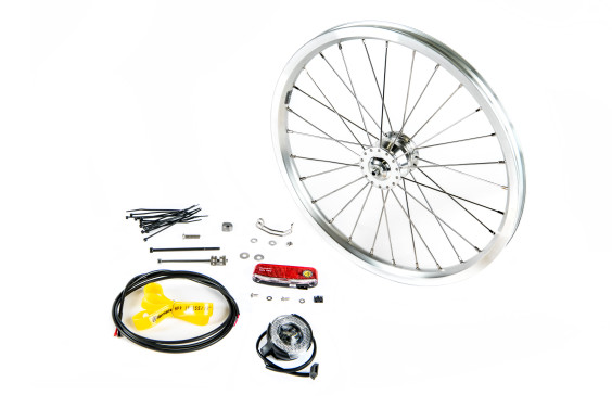 Brompton Bicycle Ltd Hub Dynamo Set+front Wheel